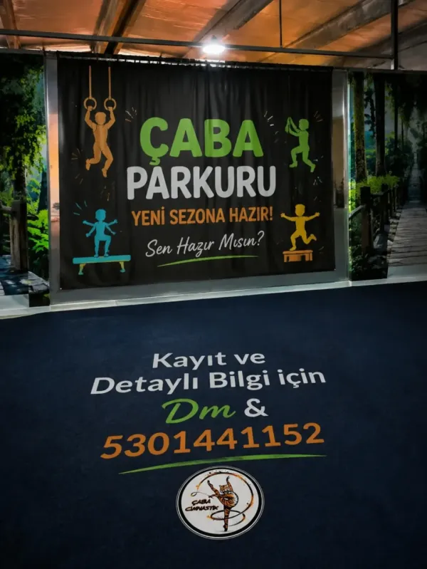 ÇABA parkurunda harekete yer açın.