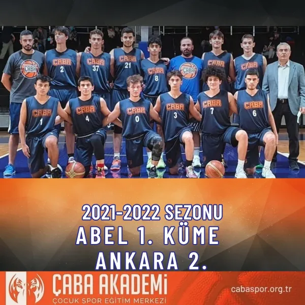 2021-2022 SEZONU · ABEL 1. KÜME ANKARA 2.