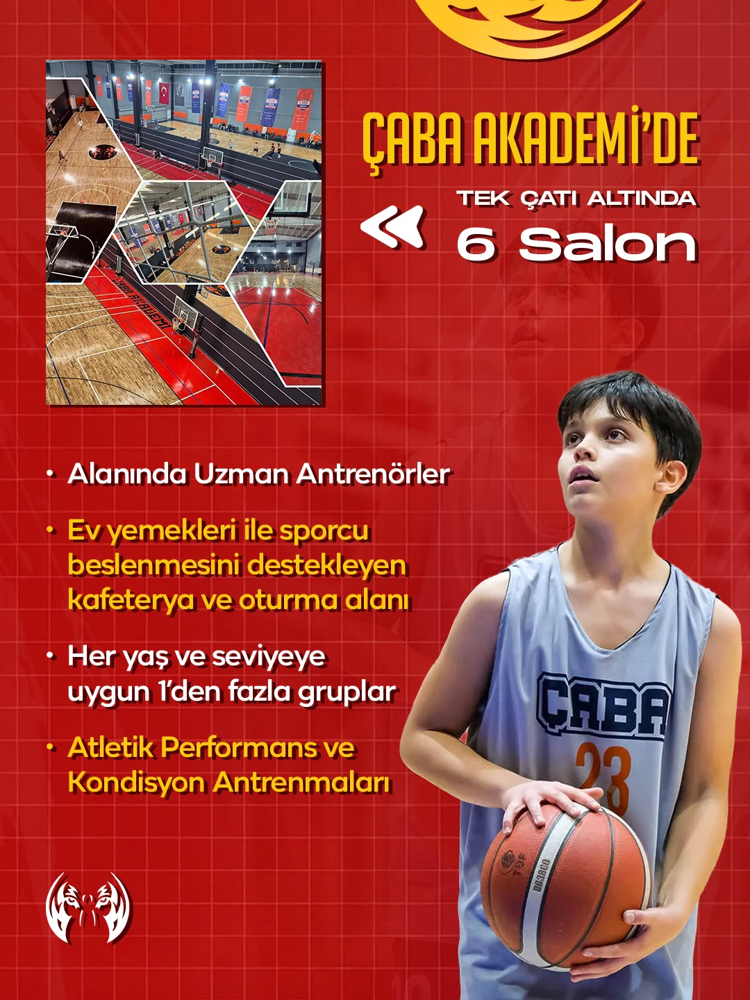 Sporun etrafında bir yaşam alanı.